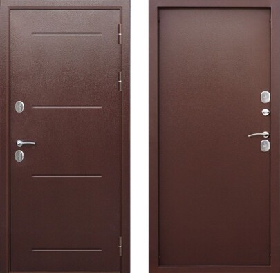 Входная дверь Дверь Цитадель Isoterma 11 см Медный антик (металл-металл) в Сертолово