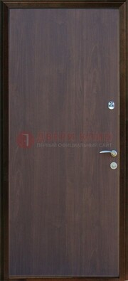 Темная металлическая дверь с ламинатом ДЛ-5 в Сертолово
