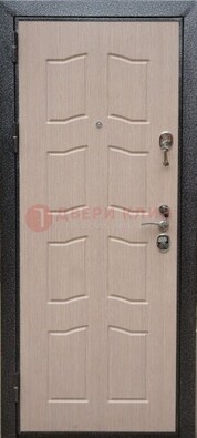 Легкая металлическая дверь с МДФ ДМ-109 в Сертолово
