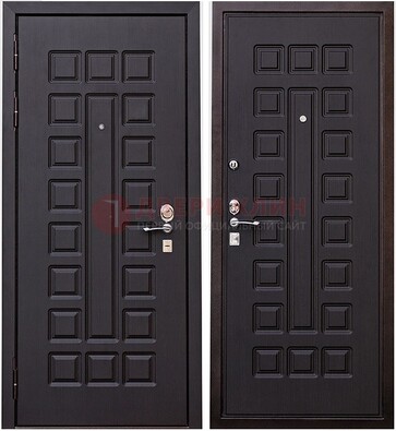 Крепкая металлическая дверь с МДФ ДМ-118 в Сертолово