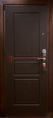 Современная стальная дверь с МДФ ДМ-158 в Сертолово