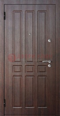 Простая металлическая дверь с МДФ МД-44 в Сертолово