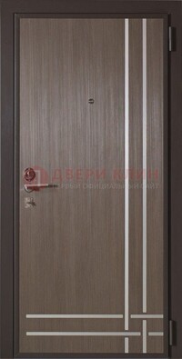 Квартирная стальная дверь с МДФ с декоративными вставками ДМ-89 в Сертолово