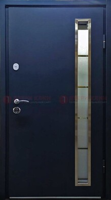 Металлическая дверь с порошковым покрытием и МДФ Белый дуб ДП-219 в Сертолово