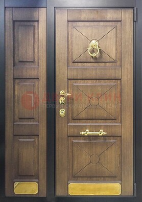 Парадная дверь с декоративными элементами ДПР-27 на дачу в Сертолово