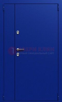 Синяя тамбурная дверь ДТМ-23 в Сертолово