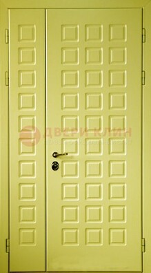 Салатовая тамбурная дверь ДТМ-28 в Сертолово