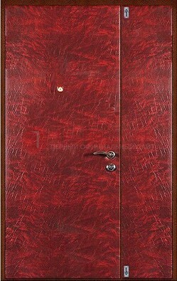 Красная тамбурная дверь ДТМ-33 в Сертолово