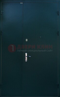 Черная тамбурная дверь ДТМ-36 в Калуге